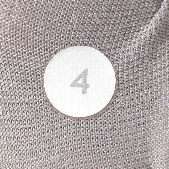 Lululemon Black White Women's Scoop Neck Striped Activewear Tank Top Sz 4 - Picture 4 of 4